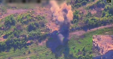 VIDEO: Artillería rusa destroza posiciones de las fuerzas ucranianas