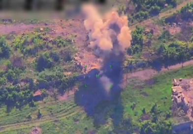 VIDEO: Artillería rusa destroza posiciones de las fuerzas ucranianas