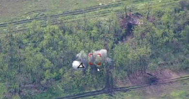 VIDEO: Drones rusos destrozan depósitos de municiones ucranianos