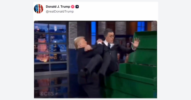VIDEO: Trump 'tira a la basura' a un presentador opositor