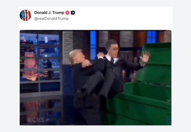 VIDEO: Trump 'tira a la basura' a un presentador opositor