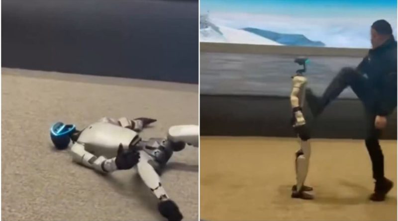 VIDEO: Un robot humanoide 'se molesta' con una serie de incómodas pruebas