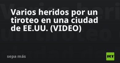 Varios heridos por un tiroteo en una ciudad de EE.UU. (VIDEO)