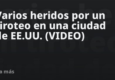 Varios heridos por un tiroteo en una ciudad de EE.UU. (VIDEO)