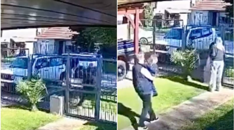 Violento asalto: Roban el auto de una mujer frente a su hijo y a plena luz del día (VIDEO)