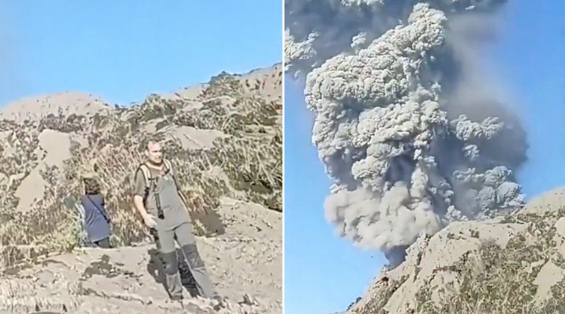 "¡Dios mío, murieron!": Turistas entran en zona prohibida de un volcán y lo pagan caro (VIDEO)