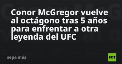 Сonor McGregor vuelve al octágono tras 5 años para enfrentar a otra leyenda del UFC