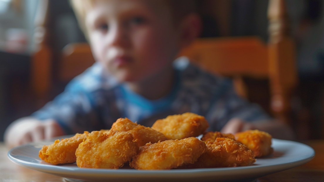 Criminal evita deportación del Reino Unido por el gusto de su hijo por los 'nuggets'