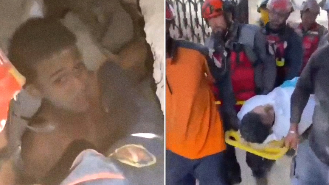 "¡Volviste a nacer!": el esperanzador rescate de un joven entre las ruinas de un edificio en Venezuela (VIDEO)