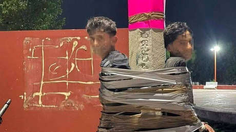 El 'Batman de Lagos de Moreno': el misterioso justiciero que ata a postes a presuntos ladrones