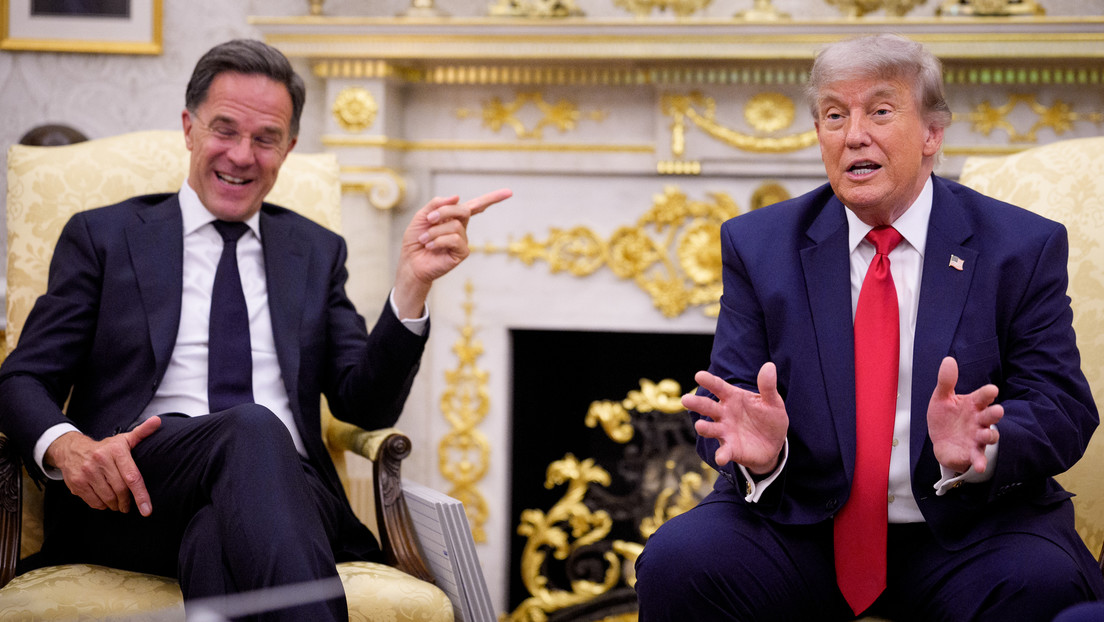La táctica con la que Rutte intenta retener el apoyo de Trump