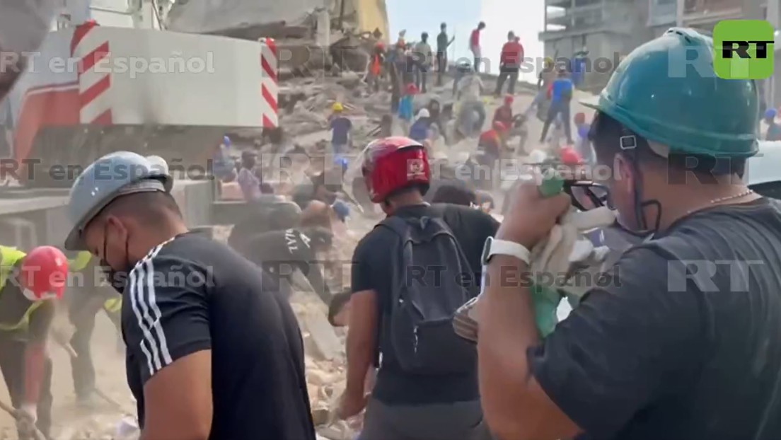 Sin descanso: las labores de rescate no paran ni por un minuto en Venezuela (VIDEO)