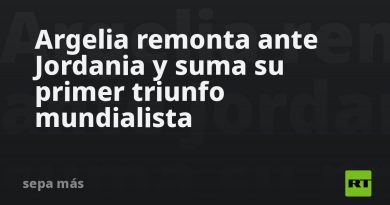 Argelia remonta ante Jordania y suma su primer triunfo mundialista