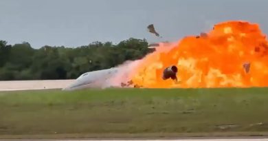 Avión se estrella cuando intentaba aterrizar de emergencia en República Dominicana