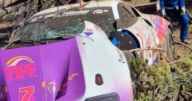 CHOCANTE VIDEO: Piloto se sale de la pista a toda velocidad