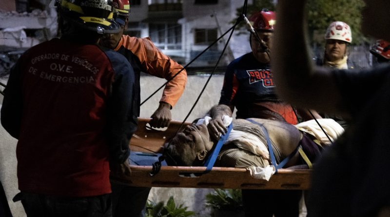 Casi 200 muertos y más de 1.500 heridos por el doble terremoto en Venezuela