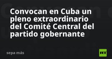 Convocan en Cuba un pleno extraordinario del Comité Central del partido gobernante