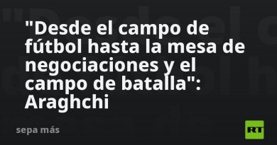 "Desde el campo de fútbol hasta la mesa de negociaciones": Araghchi resalta la lucha de Irán