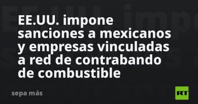 EE.UU. impone sanciones en un golpe al Cártel Jalisco Nueva Generación