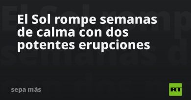El Sol rompe semanas de calma con dos potentes erupciones