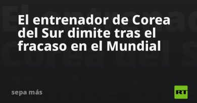 El entrenador de Corea del Sur dimite tras el fracaso en el Mundial