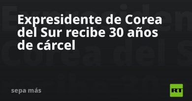 Expresidente de Corea del Sur recibe 30 años de cárcel