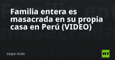 Familia entera es masacrada en su propia casa en Perú (VIDEO)