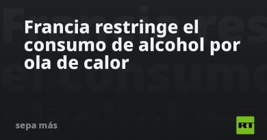Francia restringe el consumo de alcohol por ola de calor