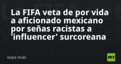 La FIFA veta de por vida a aficionado mexicano por señas racistas a 'influencer' surcoreana