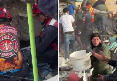 Labor sin descanso: la agónica búsqueda de sobrevivientes bajo los escombros en Venezuela (VIDEOS)