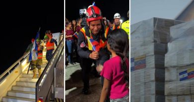 Llega a Venezuela el primer avión con ayuda de El Salvador (VIDEO)