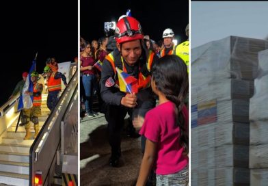 Llega a Venezuela el primer avión con ayuda de El Salvador (VIDEO)