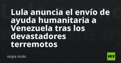 Lula anuncia el envío de ayuda humanitaria a Venezuela tras los devastadores terremotos