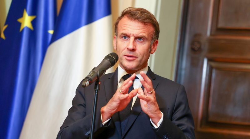 Macron: Europa "está muy interesada" en dialogar con Rusia sobre seguridad