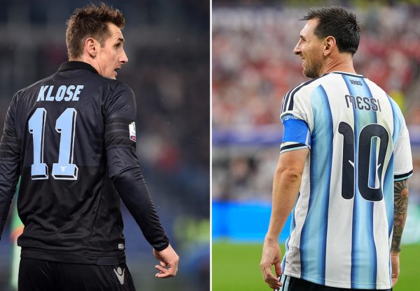 Miroslav Klose envía un mensaje especial a Messi tras batir su récord histórico en Mundiales