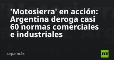 'Motosierra' en acción: Argentina deroga casi 60 normas comerciales e industriales