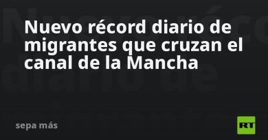 Nuevo récord diario de migrantes que cruzan el canal de la Mancha