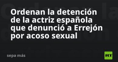 Ordenan la detención de la actriz española que denunció a Errejón por acoso sexual