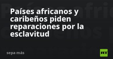 Países africanos y caribeños piden reparaciones por la esclavitud