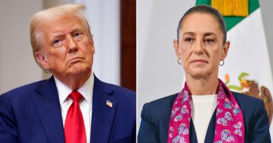 Prima de López Obrador llama "asqueroso" a Trump y Sheinbaum responde