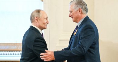 Rusia destaca su relación con Cuba como "verdaderamente valiosa, única e históricamente consolidada"