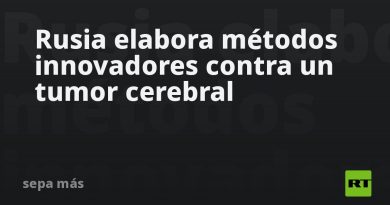 Rusia elabora métodos innovadores contra un tipo de tumor cerebral
