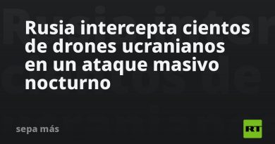 Rusia intercepta cientos de drones ucranianos en un ataque masivo nocturno
