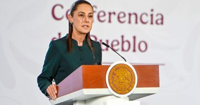 Sheinbaum le hace un 'caño' a Noboa: "Vamos a hablar de las relaciones después que pase el partido"