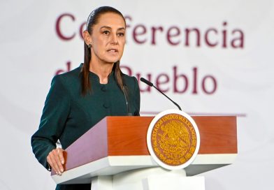 Sheinbaum le hace un 'caño' a Noboa: "Vamos a hablar de las relaciones después que pase el partido"
