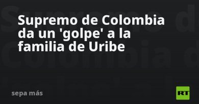 Supremo de Colombia da un 'golpe' a la familia de Uribe