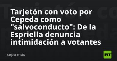 Tarjetón con voto por Cepeda como "salvoconducto": De la Espriella denuncia intimidación a votantes