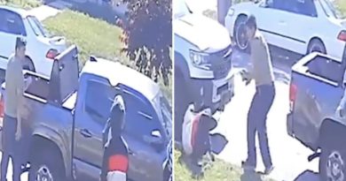 Tratan de robarle a un hombre a punta de pistola y se llevan desagradable sorpresa  (VIDEO)