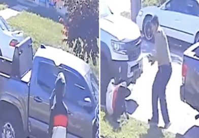 Tratan de robarle a un hombre a punta de pistola y se llevan desagradable sorpresa  (VIDEO)