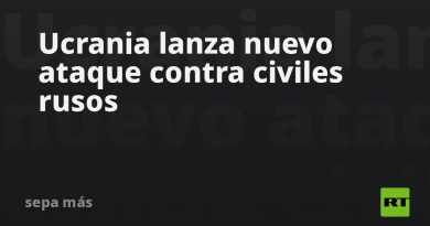 Ucrania lanza nuevo ataque contra civiles rusos